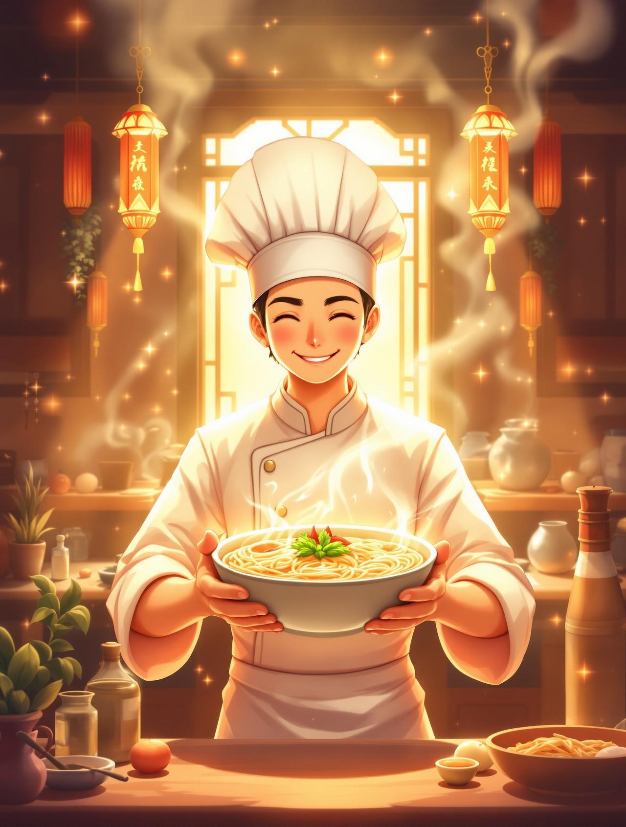 美食修仙录 - 黄果漫剧热门动漫短剧封面